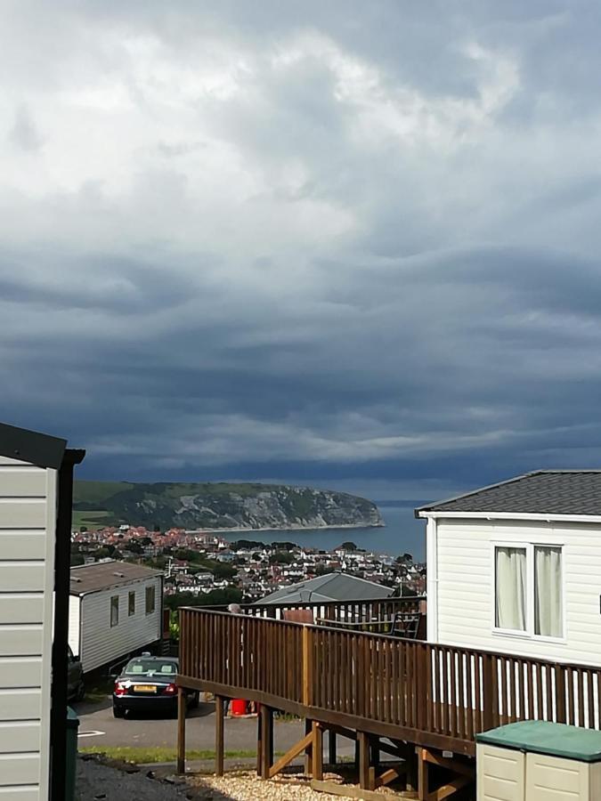 Swanage bay caravan Extérieur photo